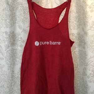 Pure Barre red tank